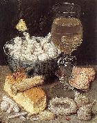 Still-Life with Bread and Confectionary Georg Flegel